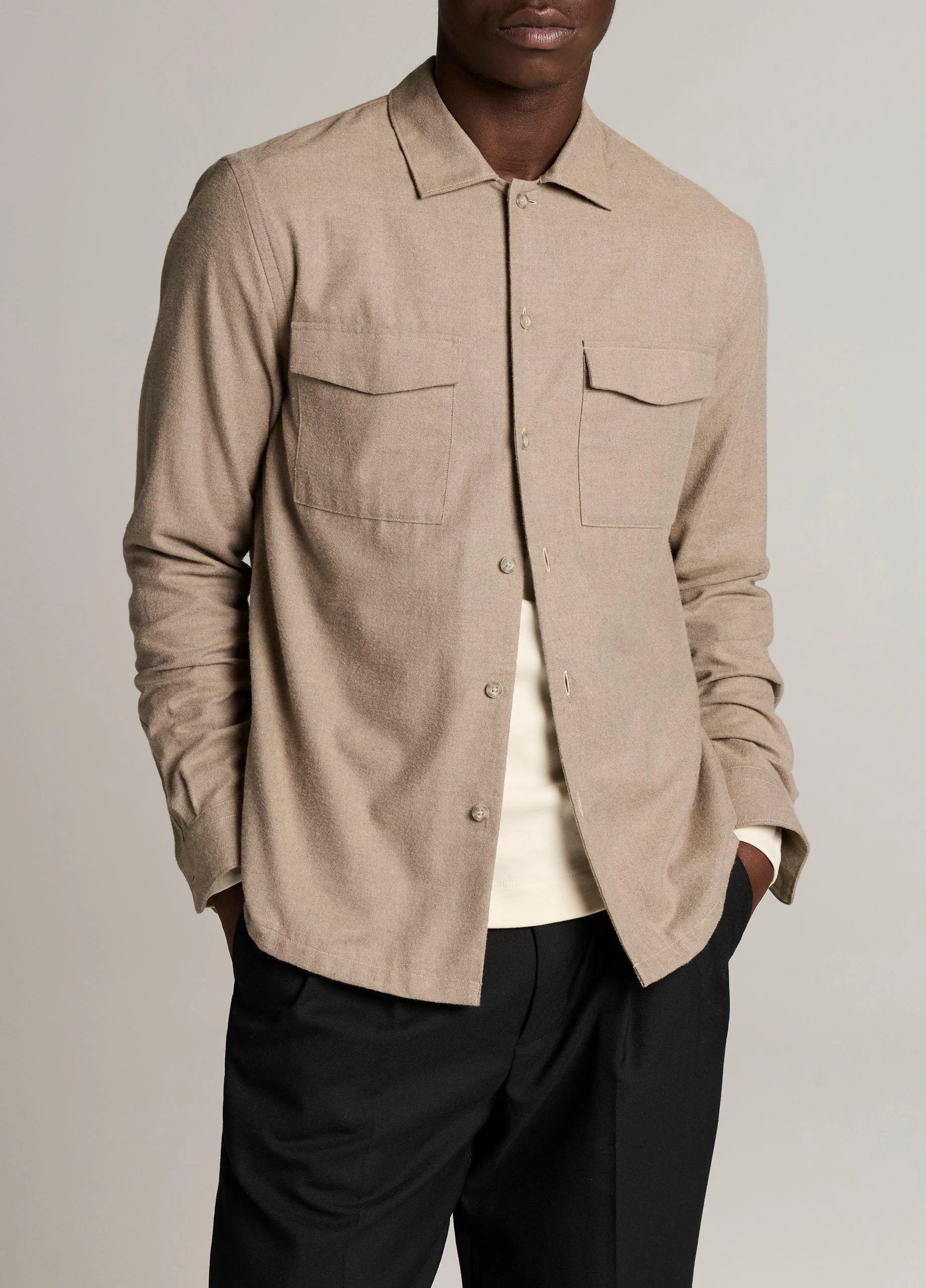 Cotton Flannel Garage Shirt - 1