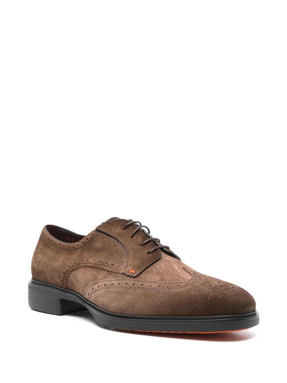 leather derby shoes - 2