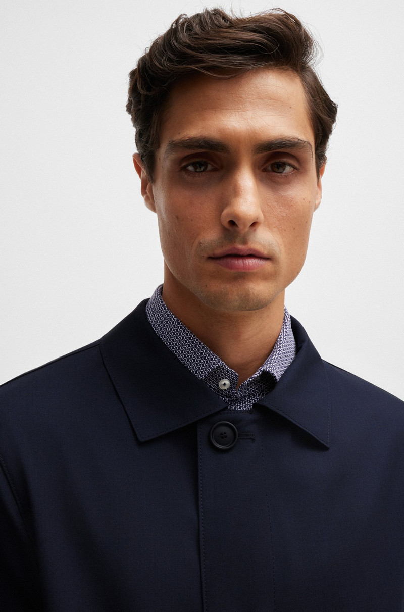 WATERPROOF COAT BLENDED WITH WOOL 3