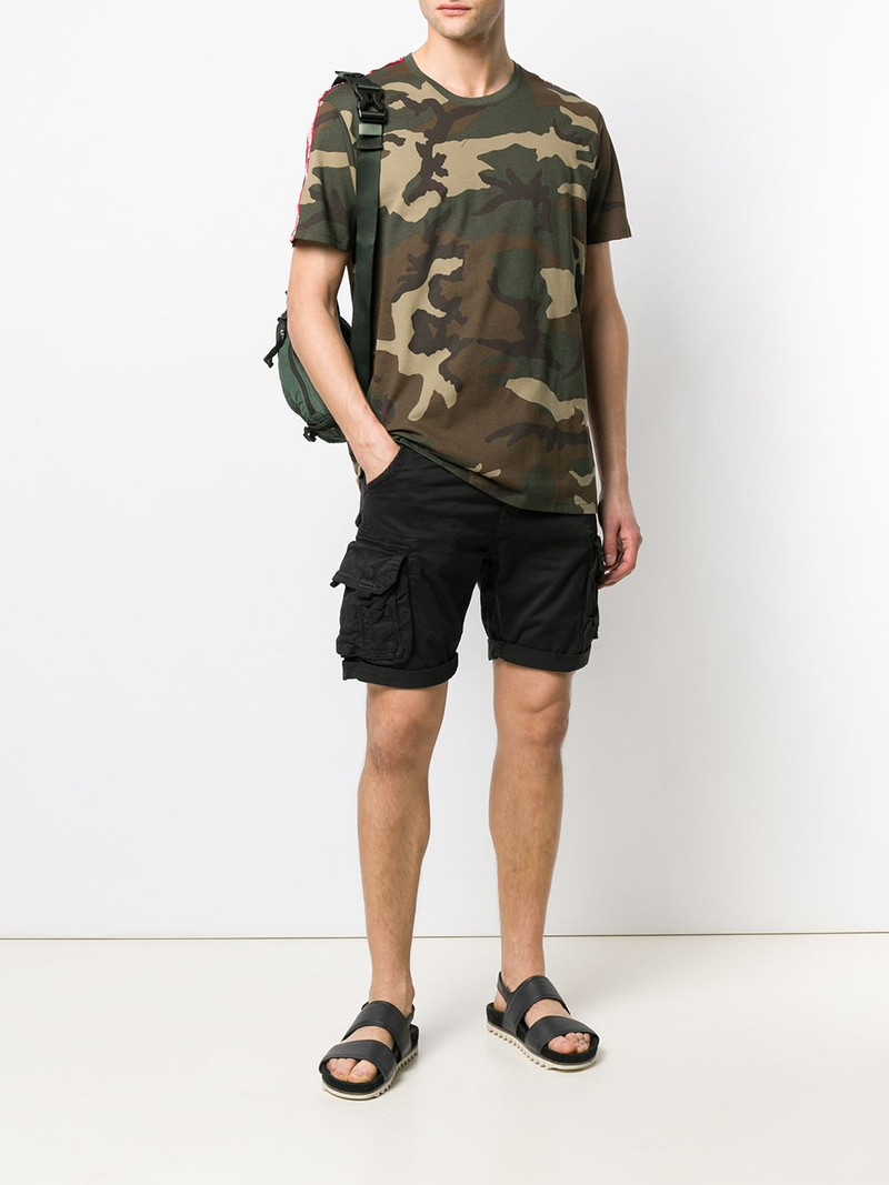 ALPHA INDUSTRIES logo cargo shorts outlook