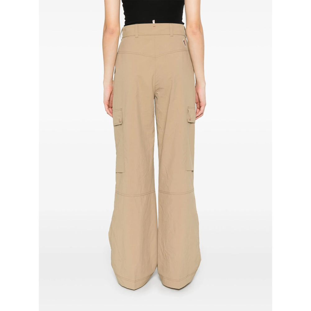 Moncler Grenoble Neutrals Trousers - Straight Trousers Women - 4