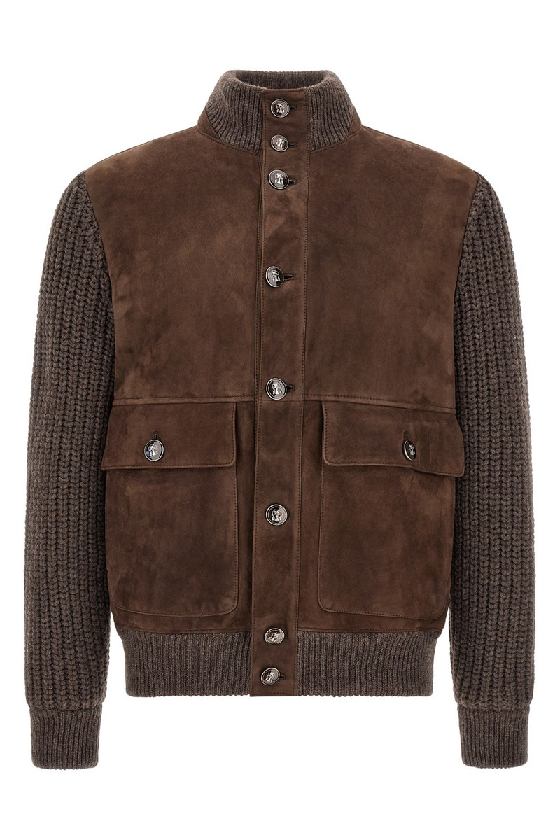 Suede Insert Jacket 1