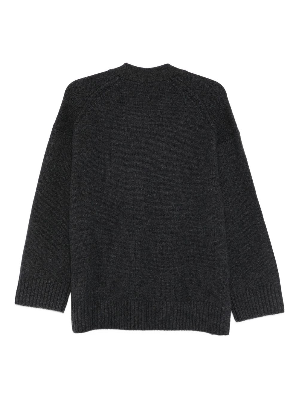 patch-pocket buttoned cardigan - 2