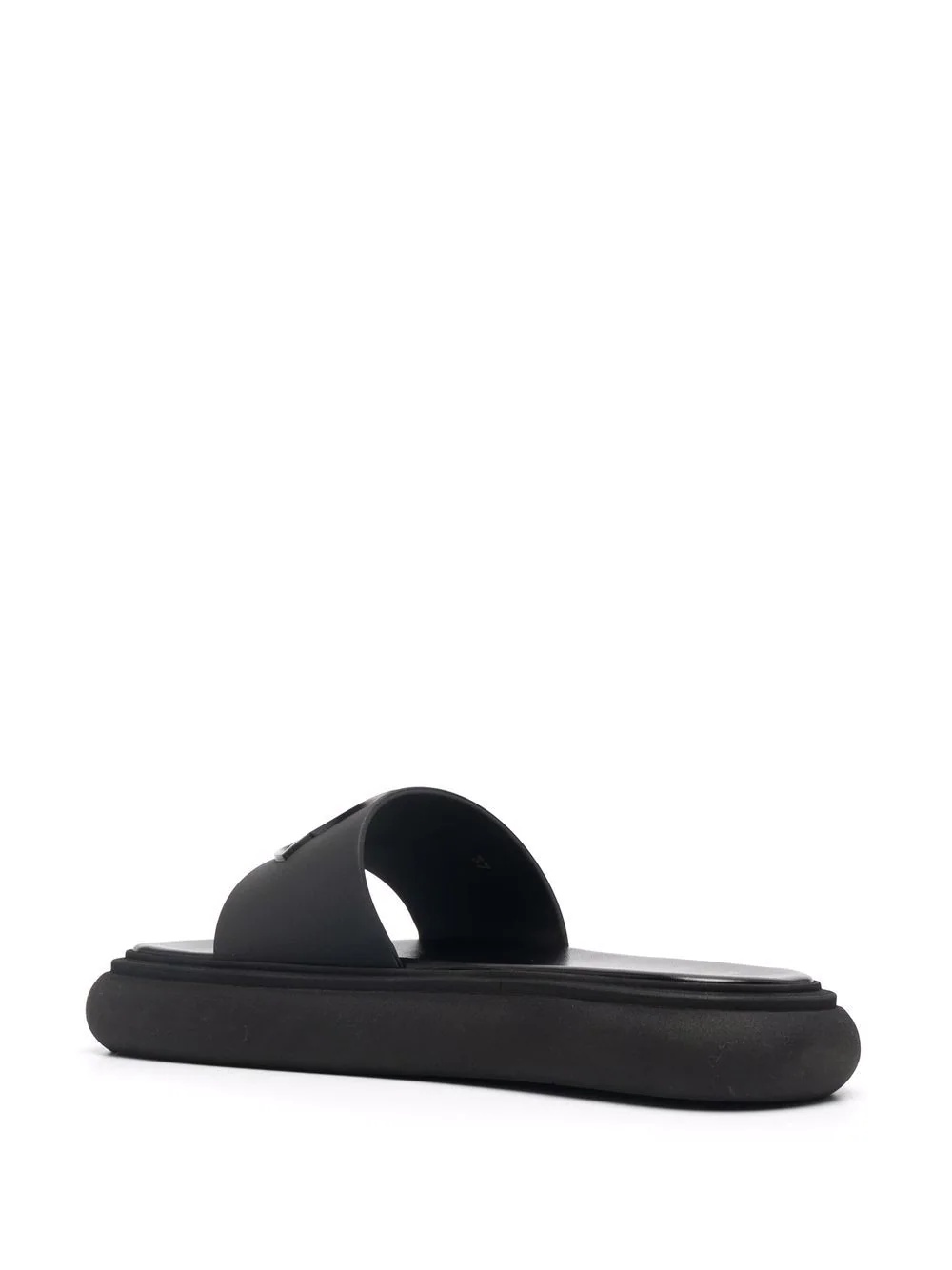 Jeanne logo-embossed slides - 3