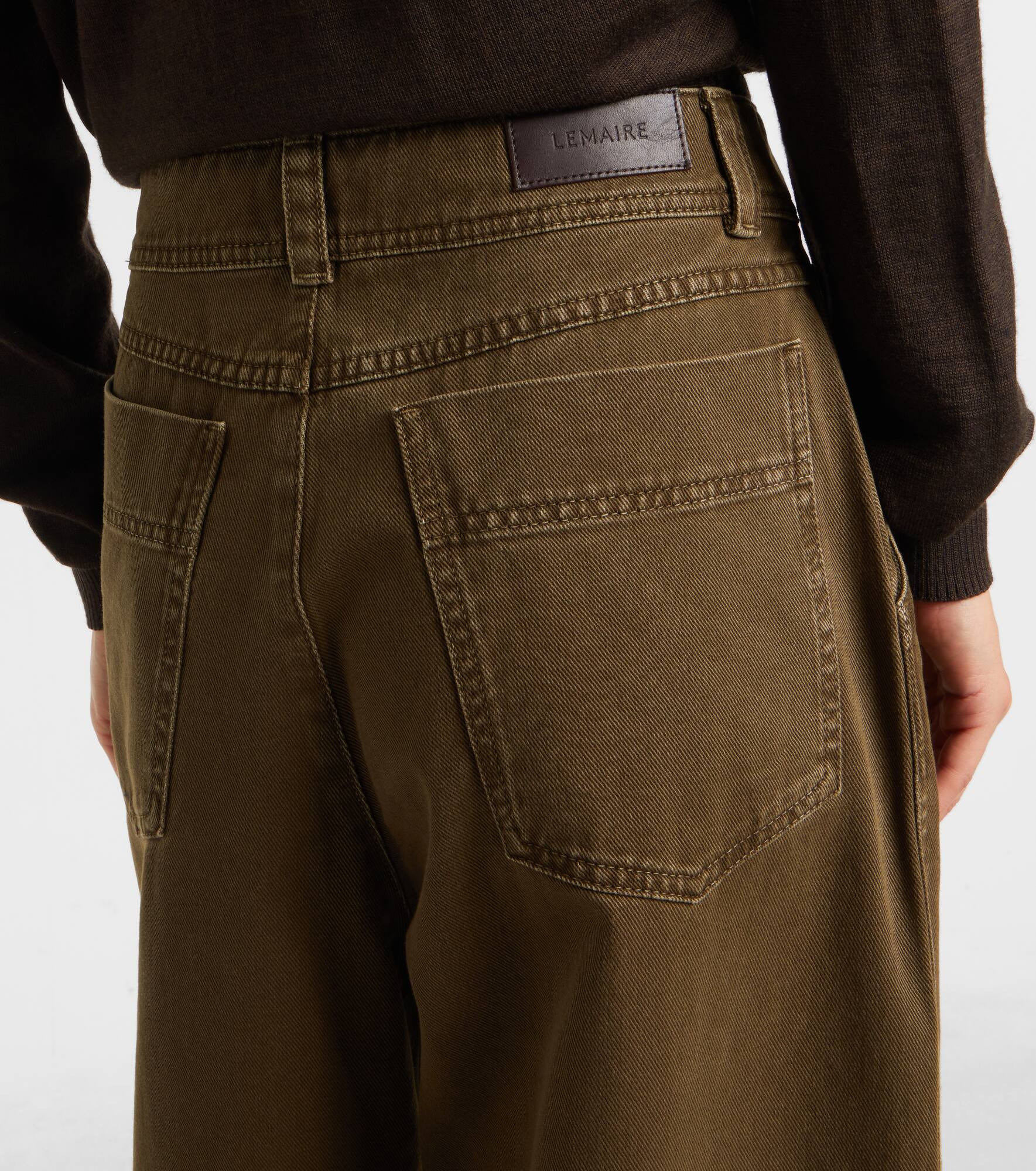 High-rise wide-leg jeans - 6