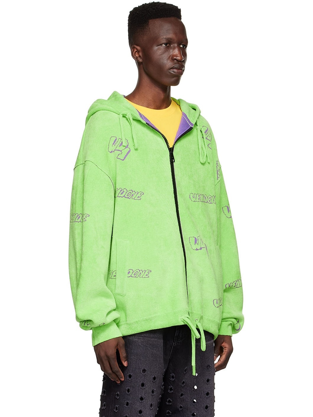 Green Viscose Jacket - 2