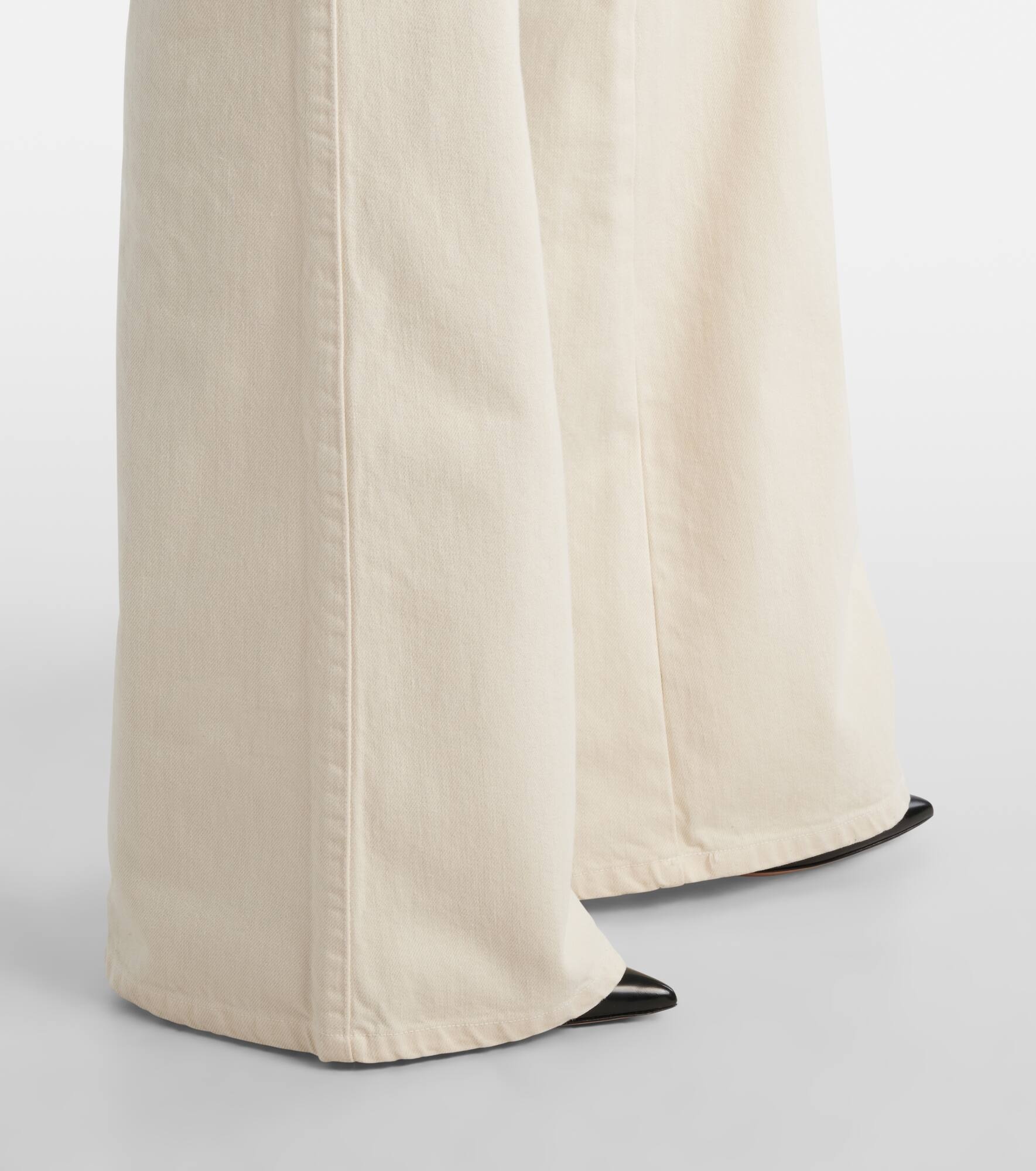 Florence cotton wide-leg pants - 5