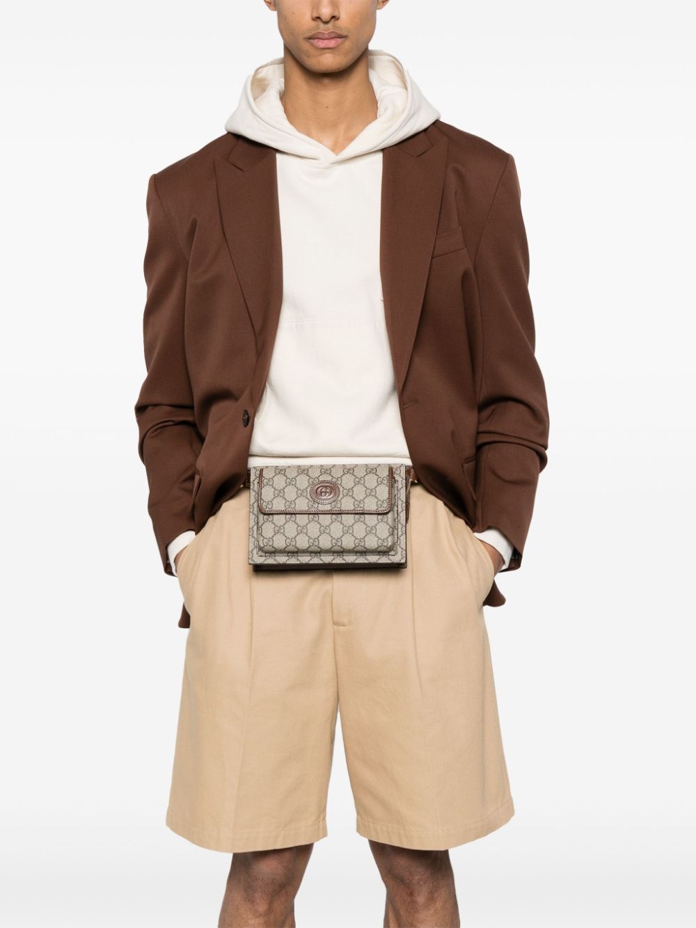 GG Supreme canvas belt bag - 2
