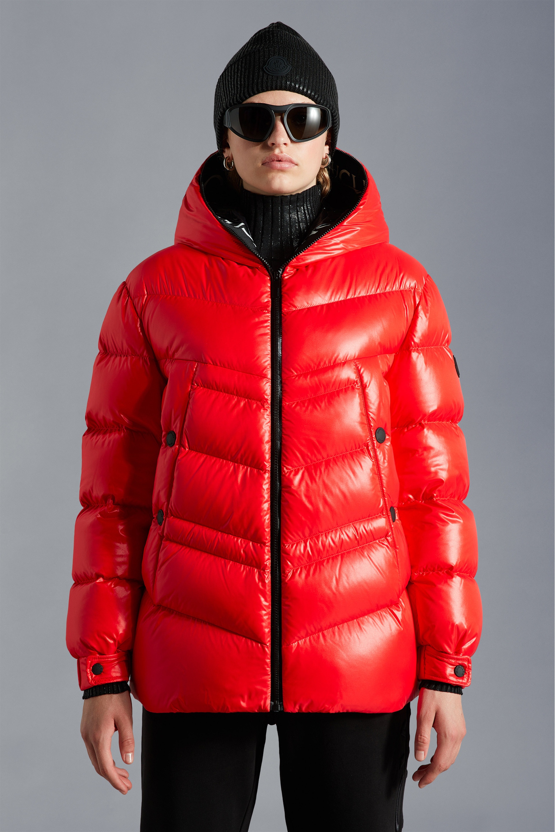 Moncler Clair Short Down Jacket REVERSIBLE
