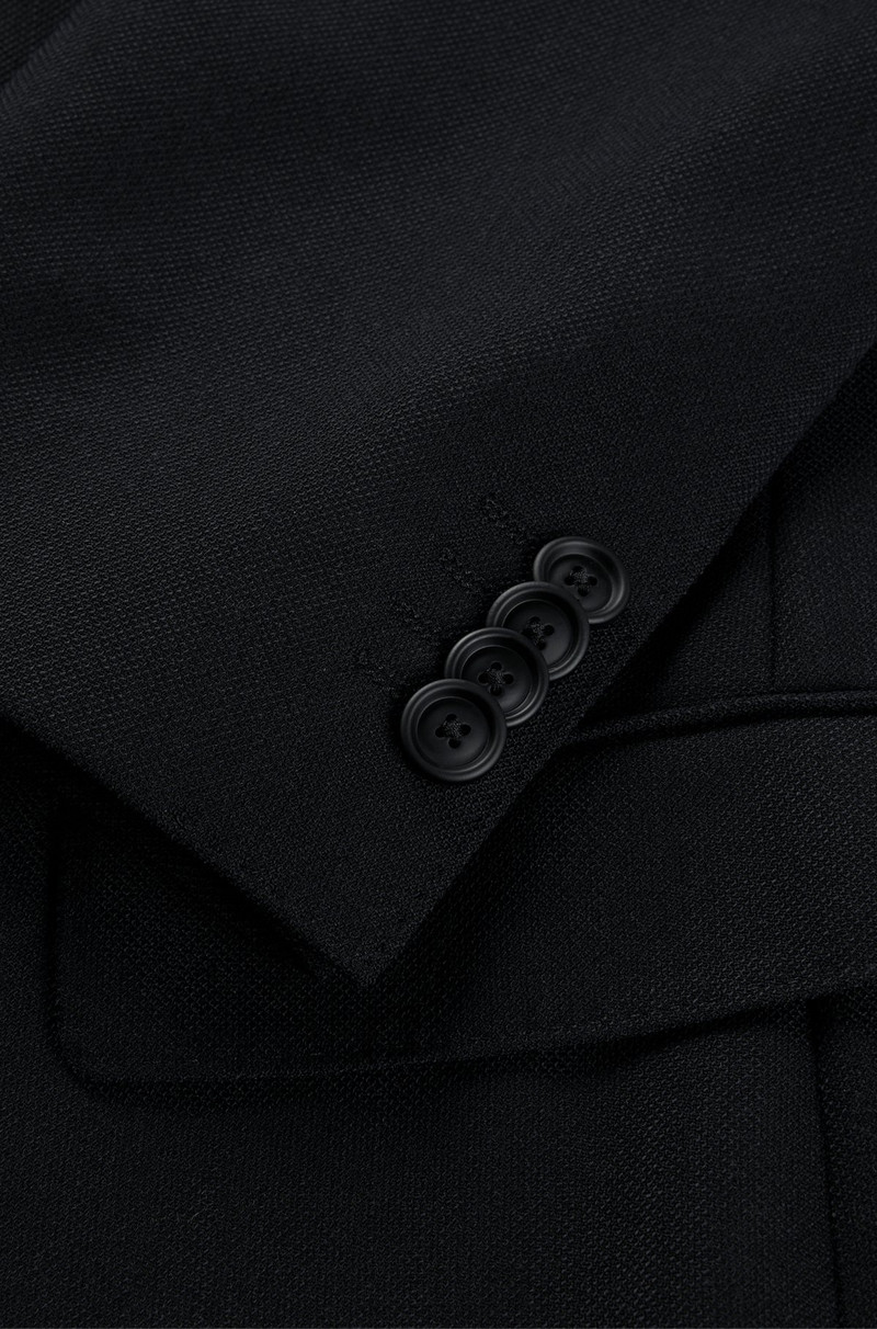 SLIM-FIT SUIT IN MICRO-PATTERNED PERFORMANCE FABRIC 10