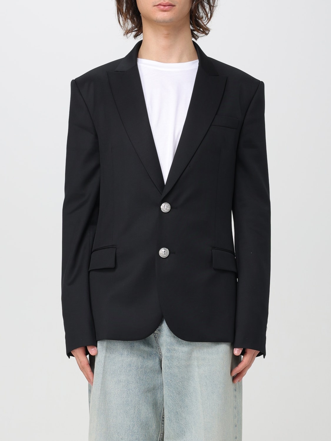Balmain Blazer men Balmain giglio REVERSIBLE