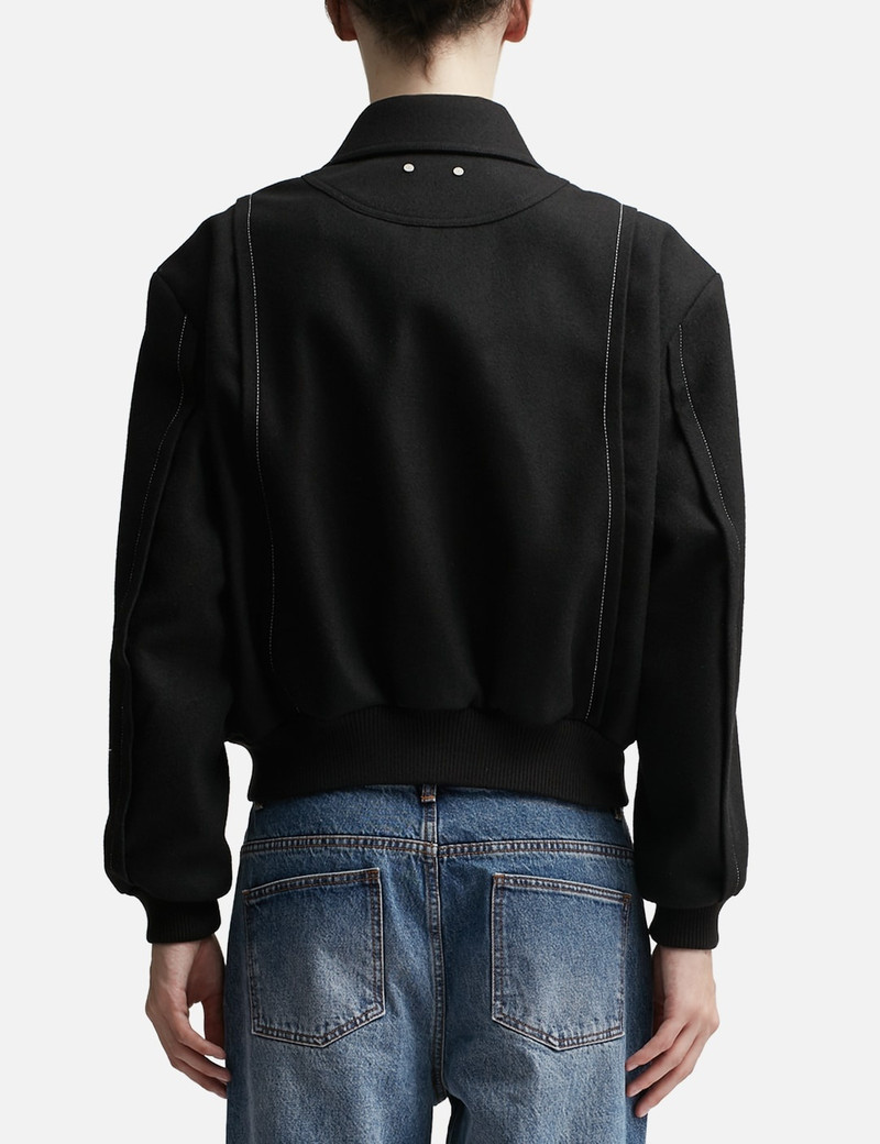 LEMMANS WOOL BLOUSON JACKET 4