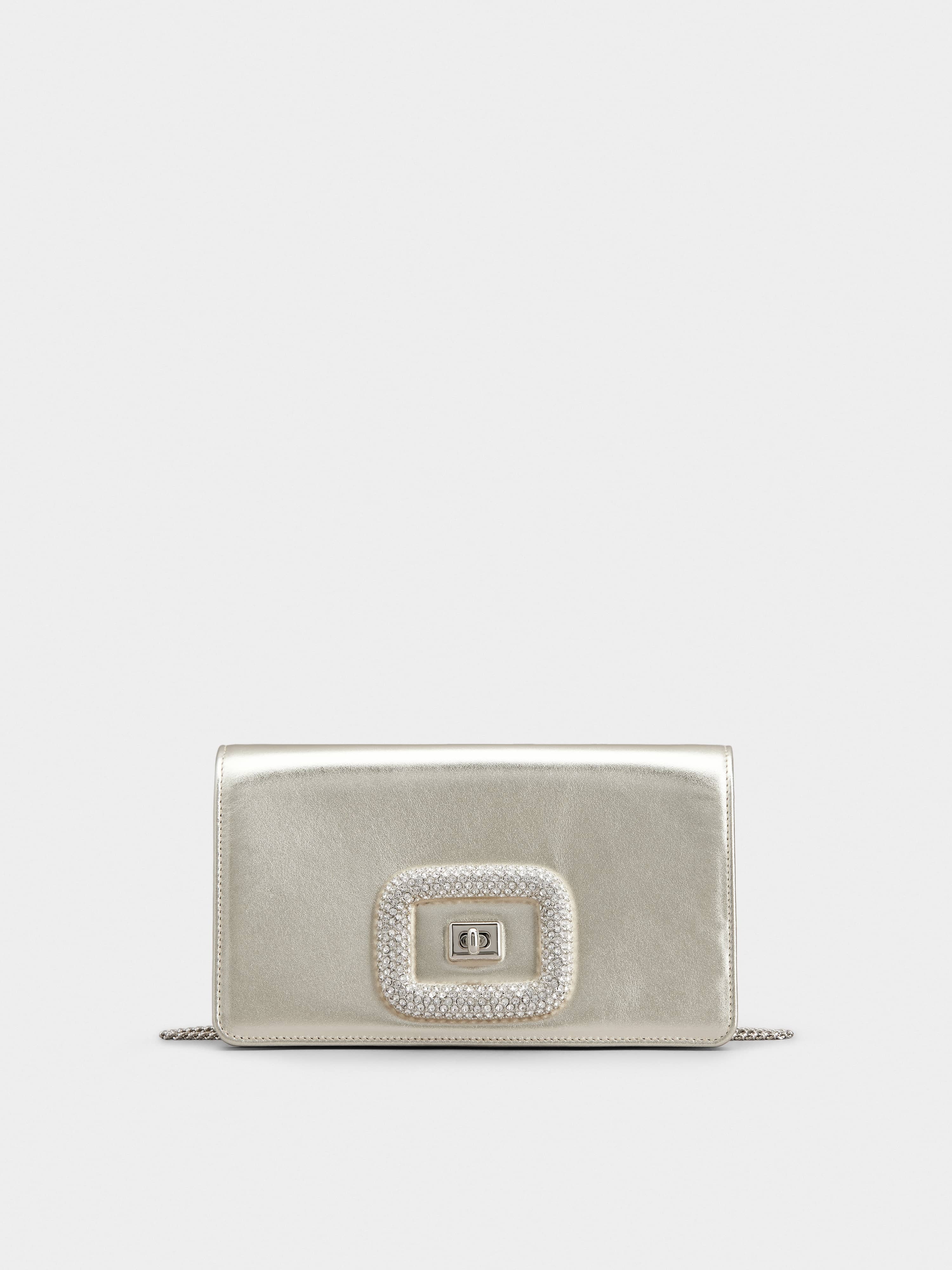 Viv' Choc Jewel Mini Bag in Leather - 1