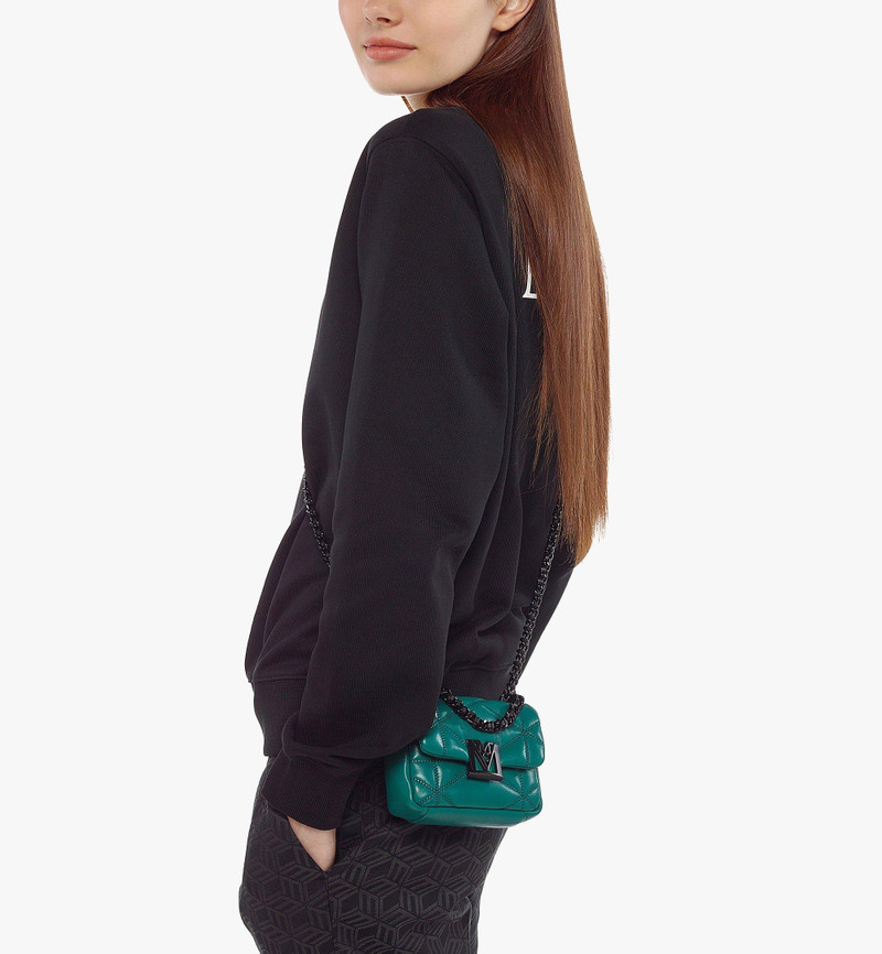 MCM Travia Satchel in Cloud Quilted Leather outlook