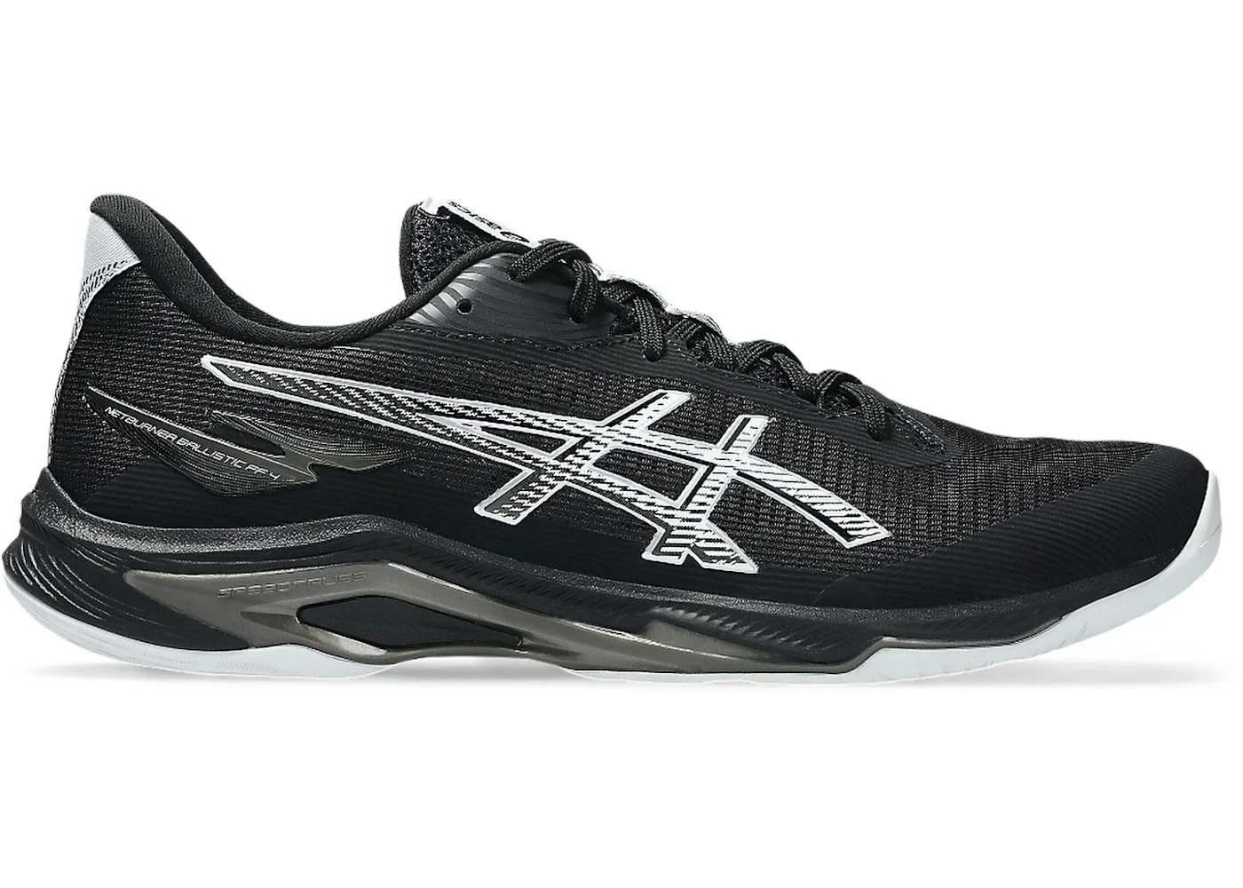 ASICS Netburner Ballistic FF 4 Black White - 1