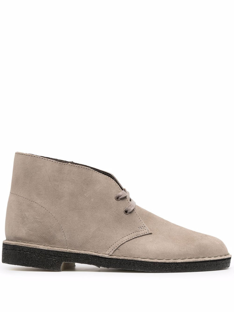 lace-up suede boots 1