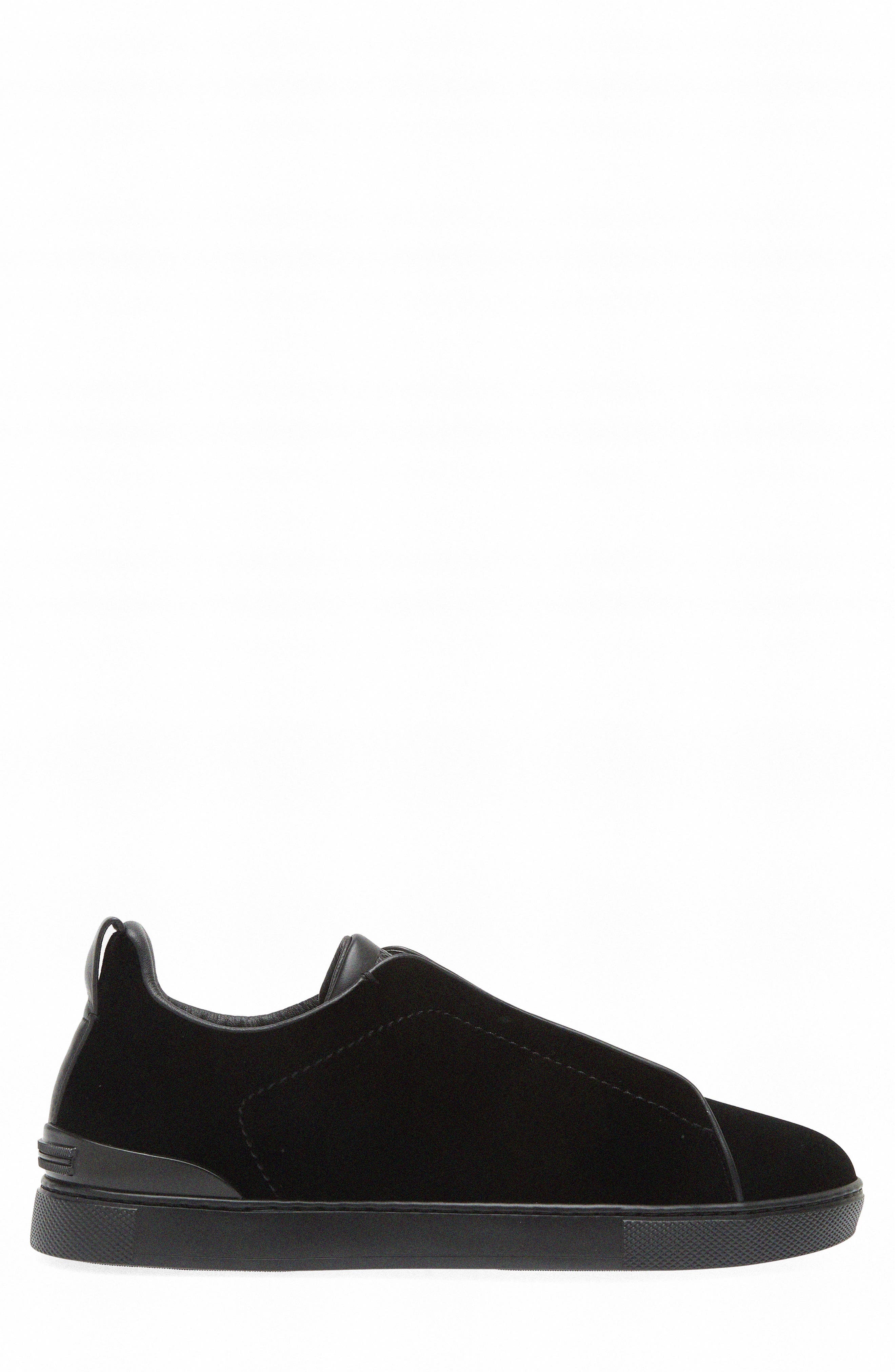 Triple Stitch Velvet Sneaker - 3