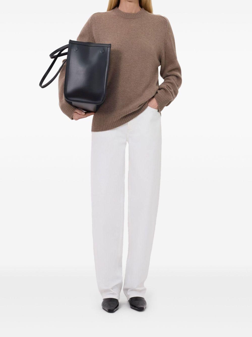 ribbed cashmere sweater - 2