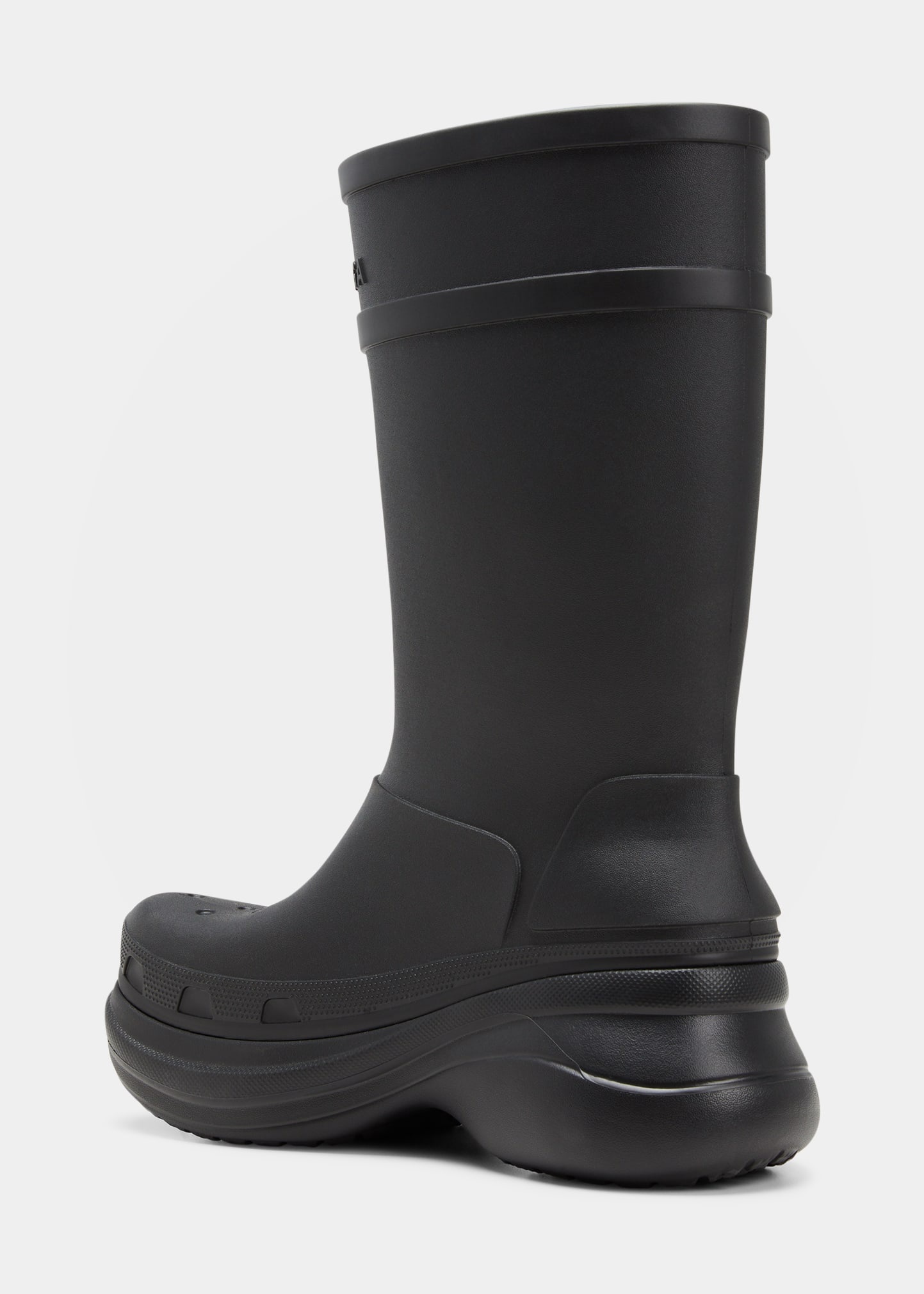 x Crocs™ Men's Tonal Rubber Rain Boots - 4