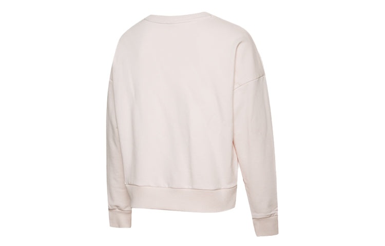 (WMNS) PUMA Printing Round-neck Sweatshirt Pink/Red 597405-87 - 2
