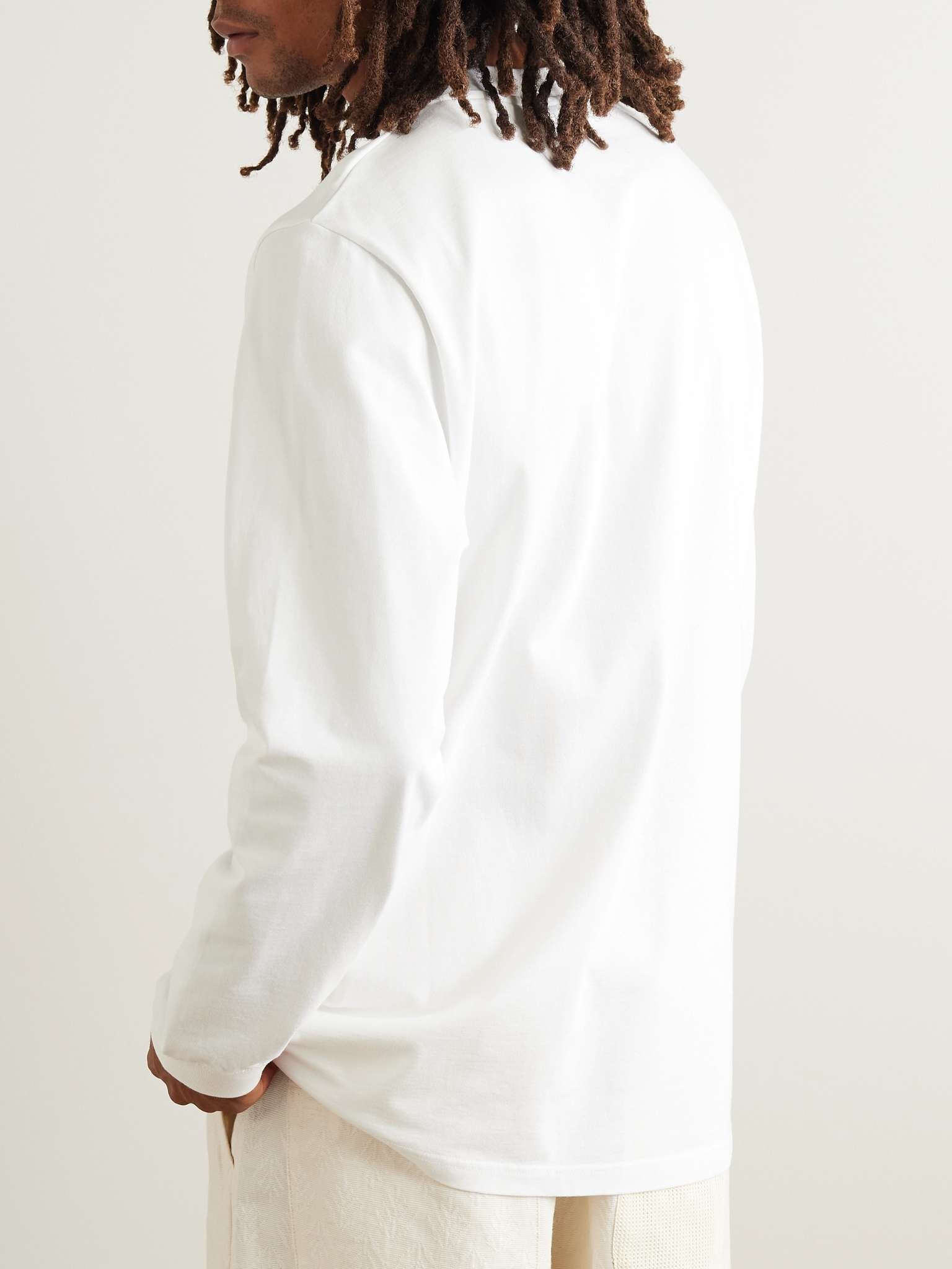 Logo-Print Cotton-Jersey T-Shirt - 3