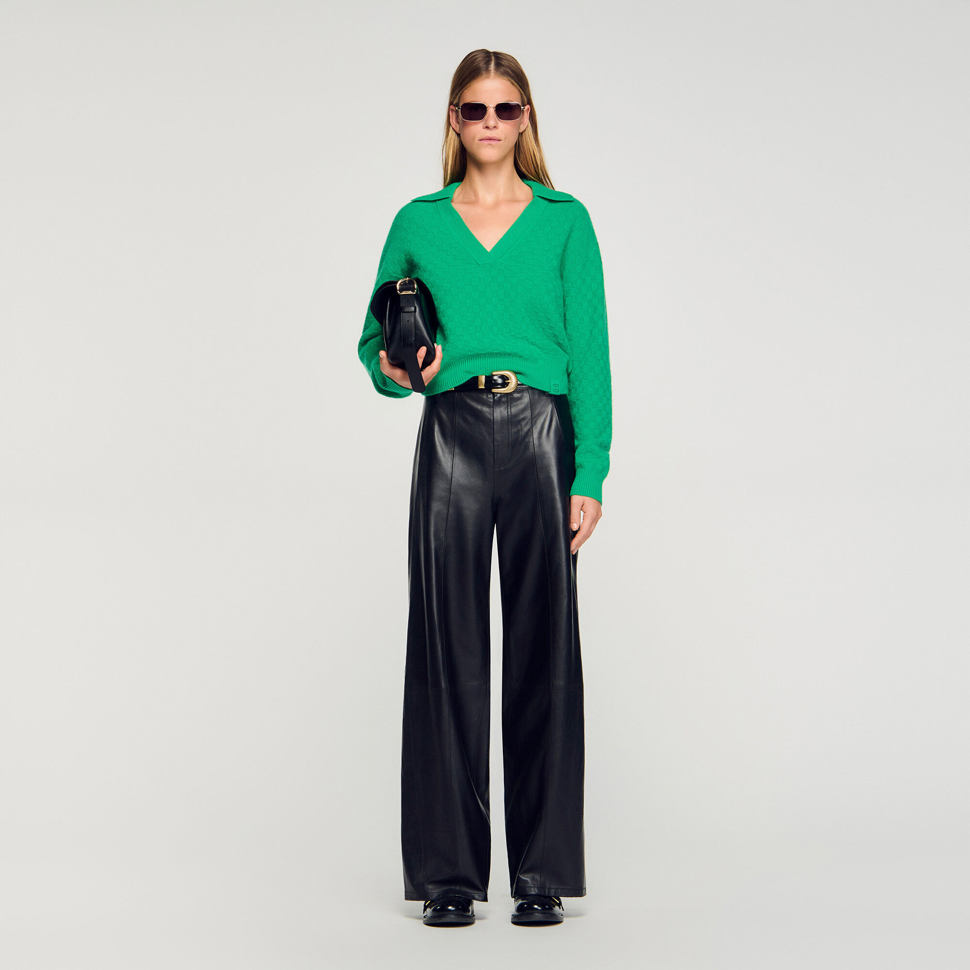 POLO-NECK SWEATER - 1