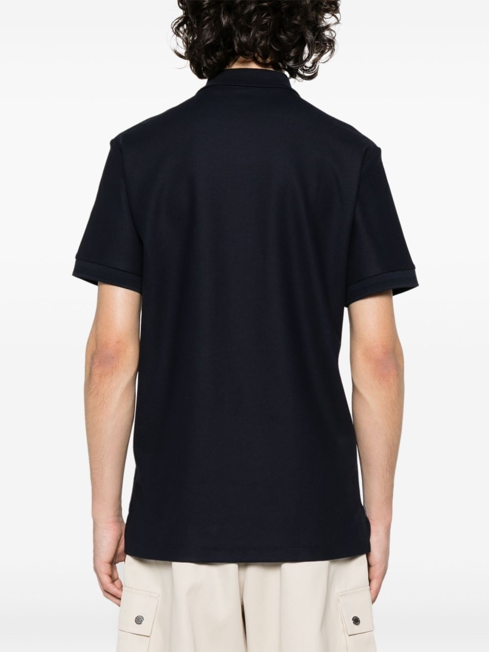 Monogram-motif polo shirt - 4
