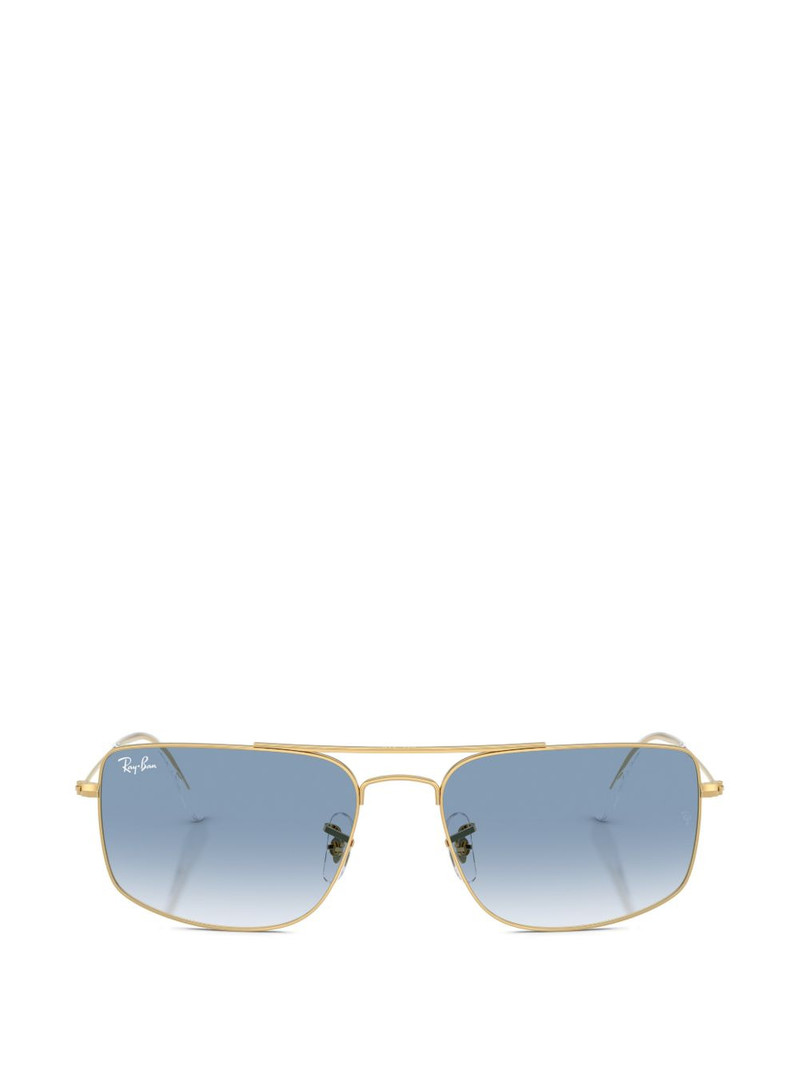 rectangle metal sunglasses 1