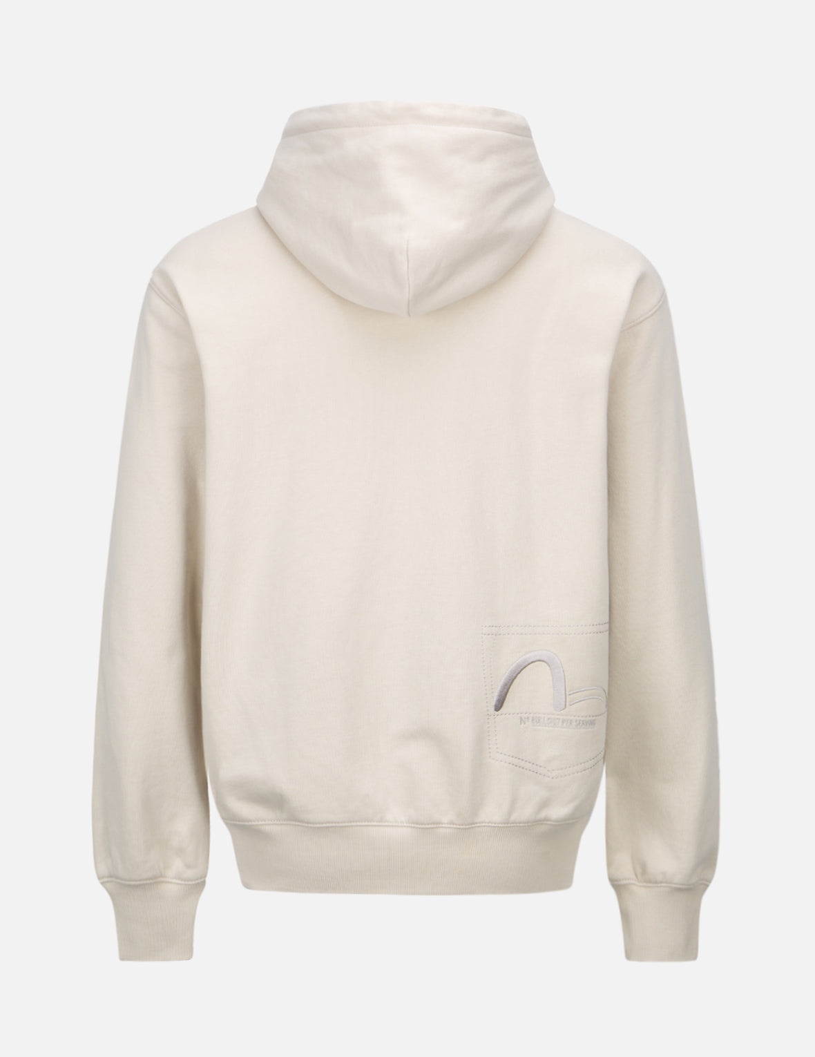 Two-tone Logo Embroidered Hoodie - 2