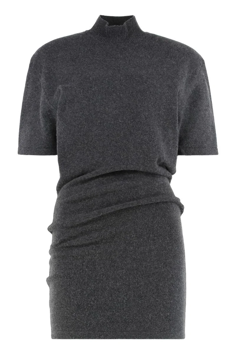 Jacquemus I Live In A Chestnut Knitted Dress. - 1