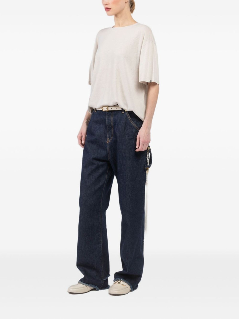 extreme cashmere logo-tag T-shirt outlook