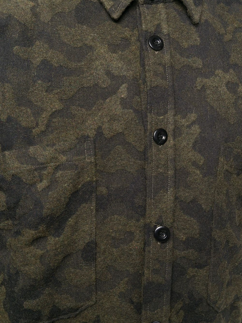 camouflage 인쇄 셔츠 5