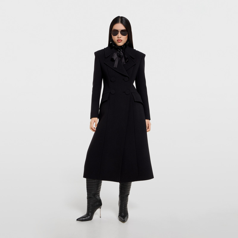 GUCCI Double-breasted wool coat outlook