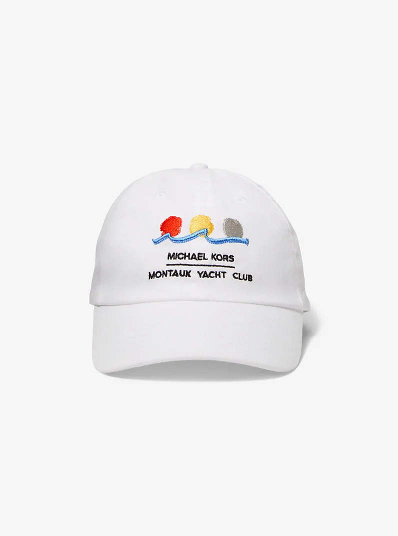 Michael Kors x Montauk Yacht Club Cotton Baseball Hat - 1