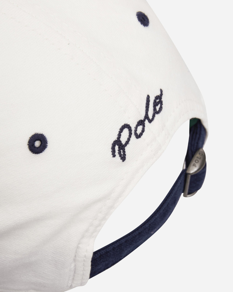 Felt-Patch Chamois Ball Cap Deckwash White / Newport Navy 8