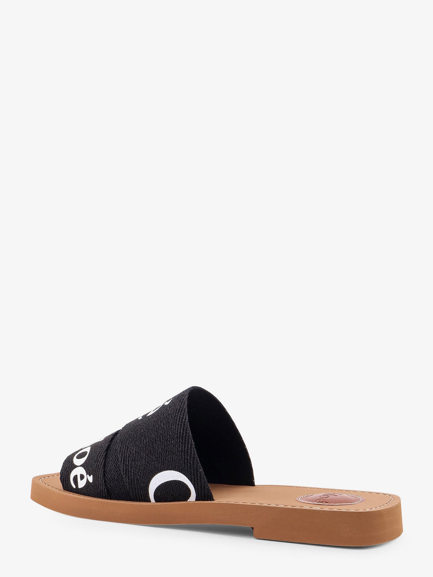 CHLOE' - Chloe' Woody Linen Flat Sandals - 3