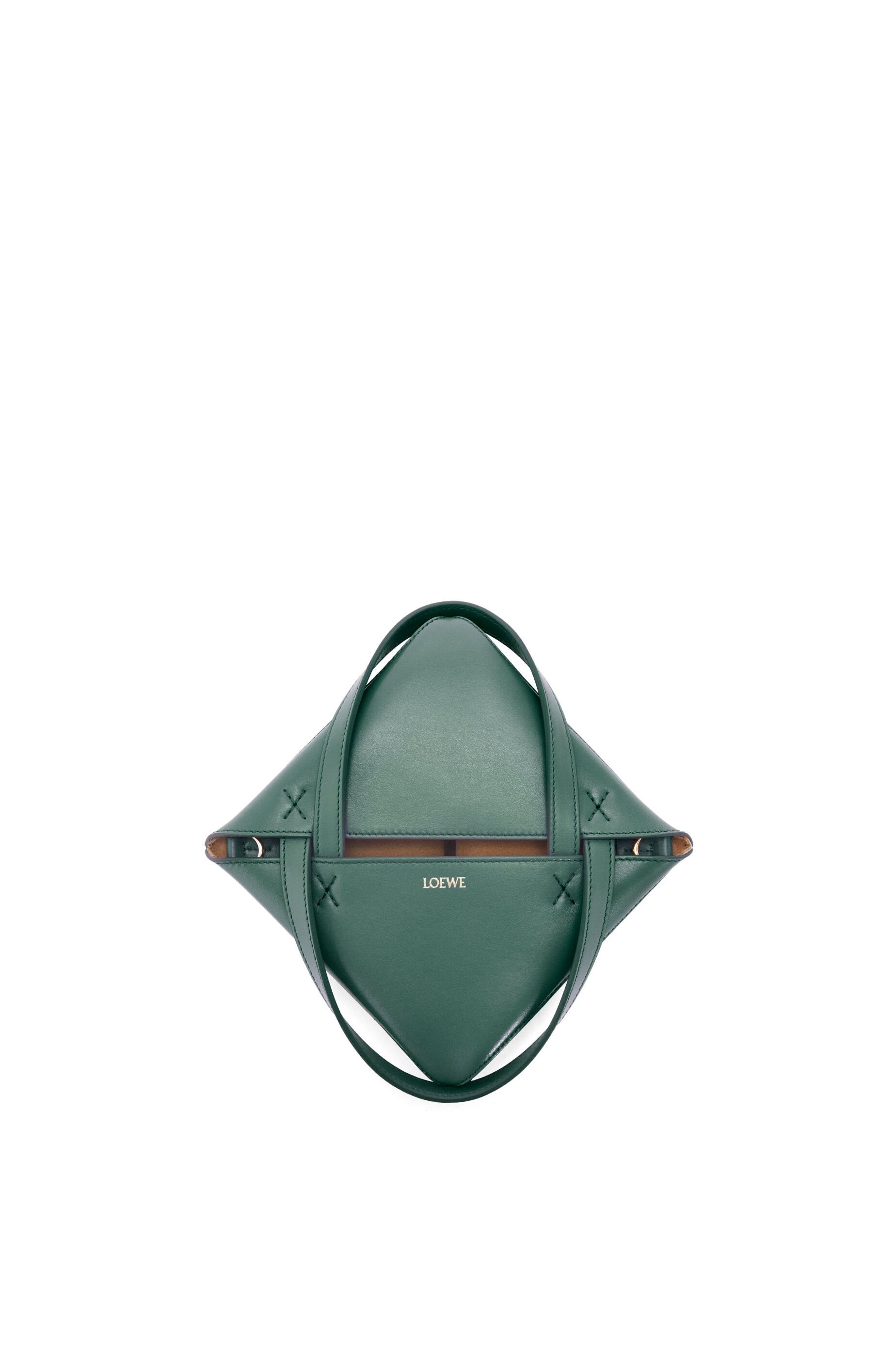 Mini Puzzle Fold tote in shiny calfskin - 7