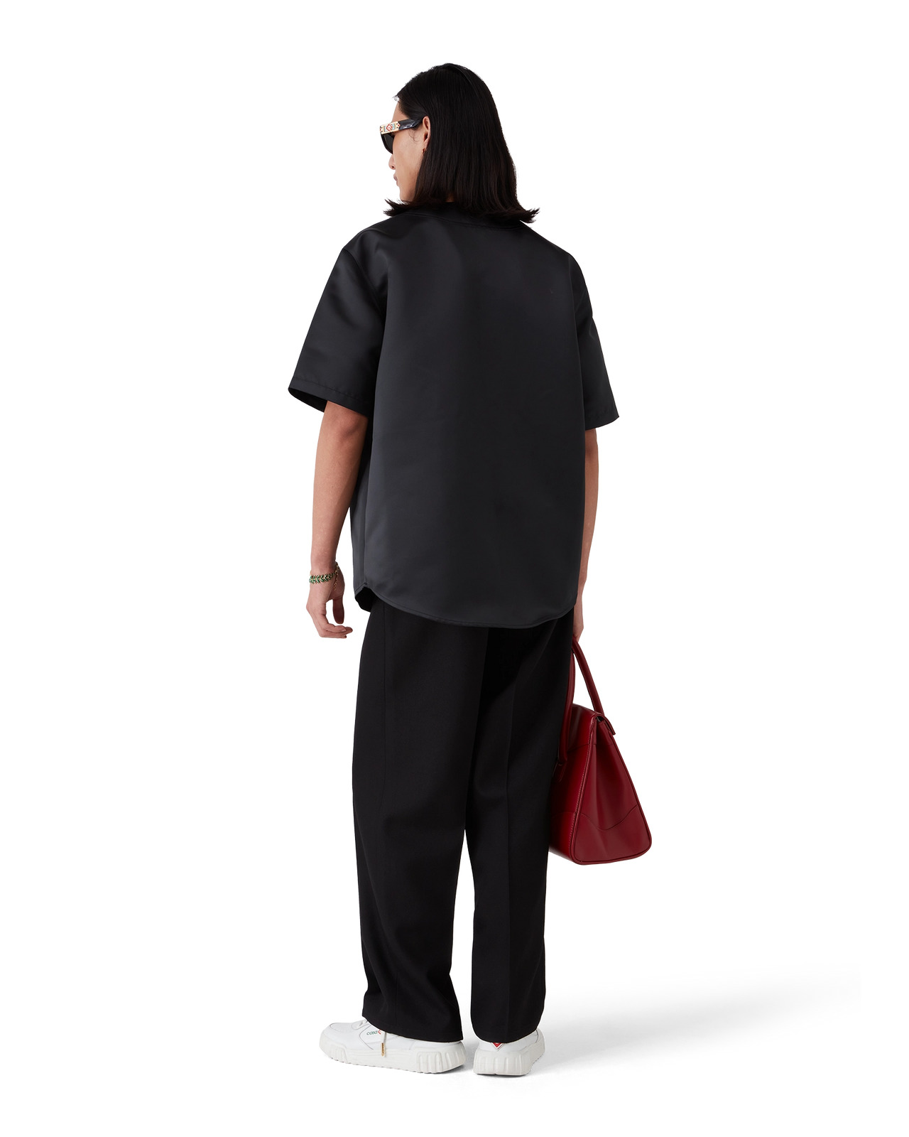 Satin Baseball Shirt | Casablanca Paris - 3