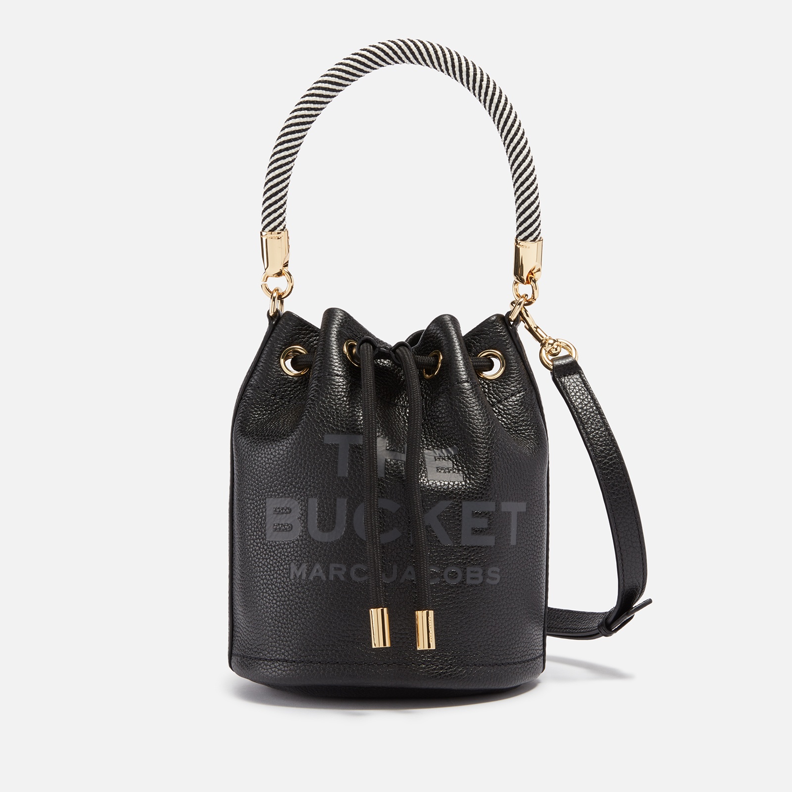 Marc Jacobs The Leather Logo Textured-Leather Bag - 1