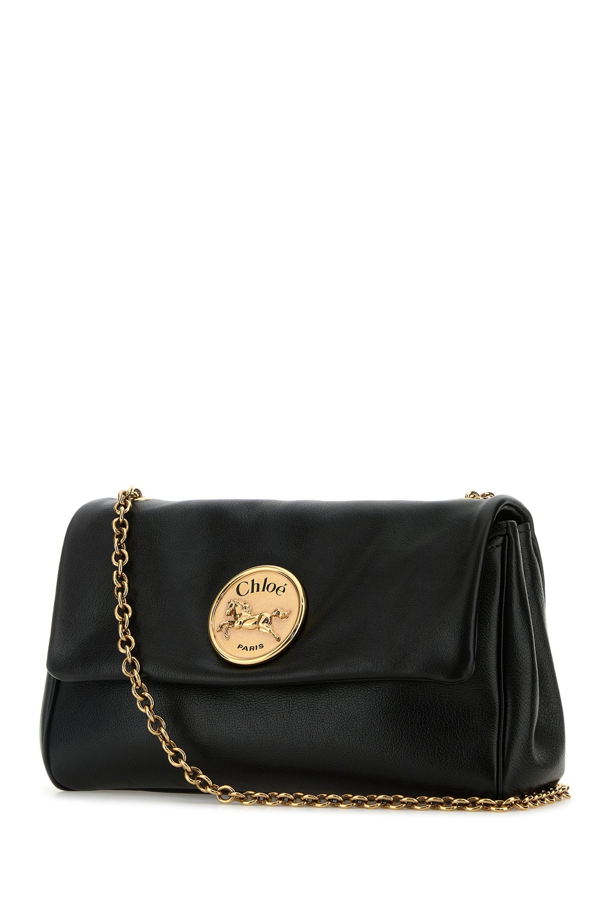 Black leather Heritage shoulder bag - 2