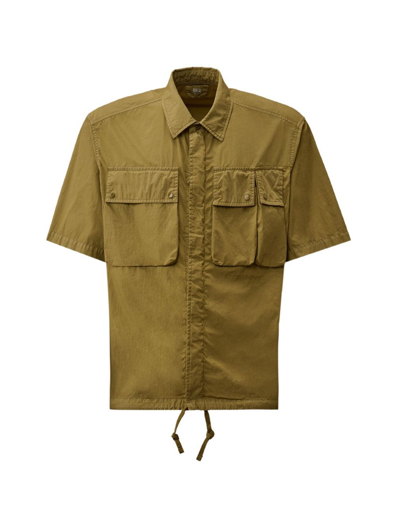 50 Fili logo-embroidered drawstring shirt 1