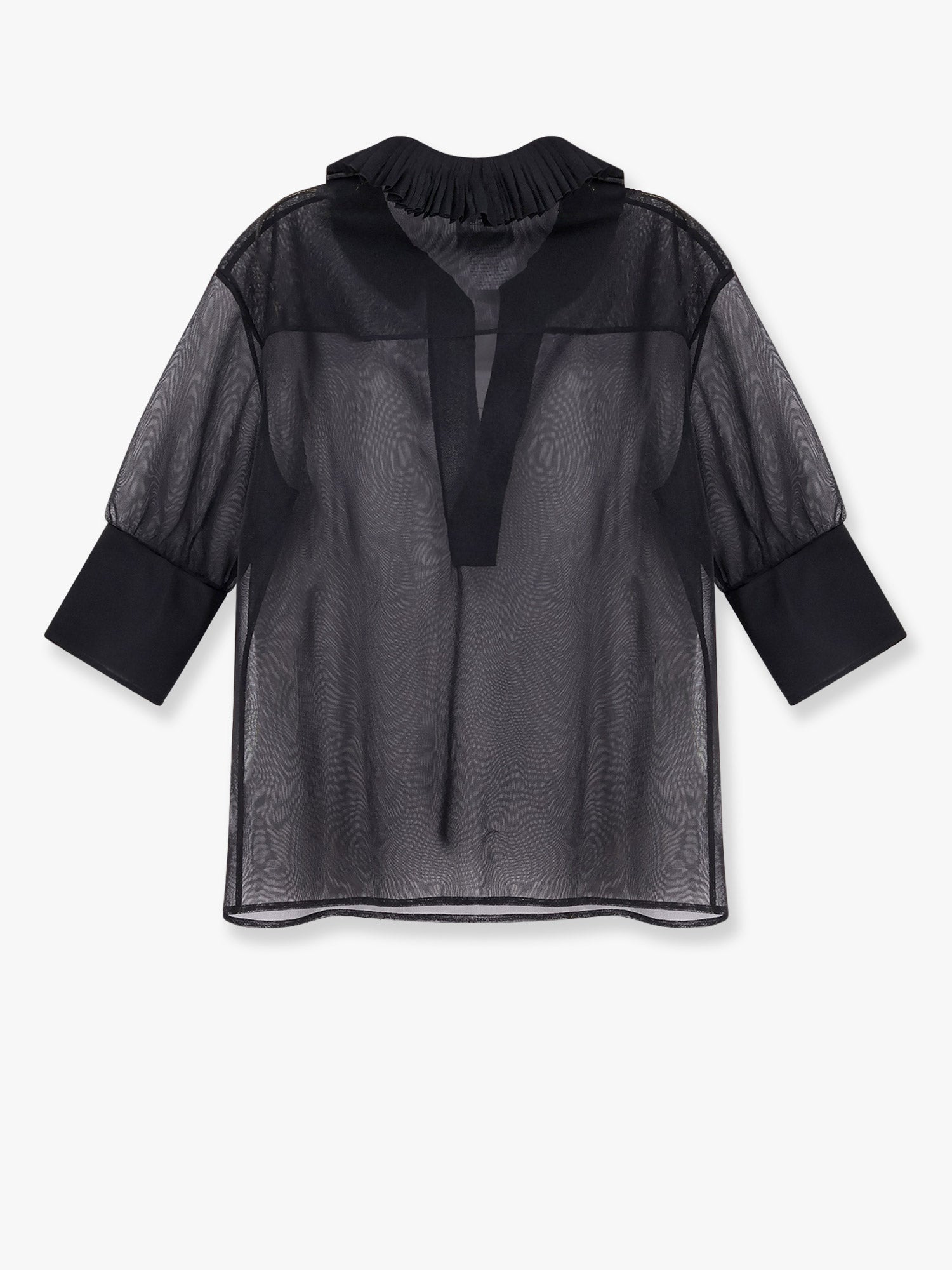 PHILOSOPHY DI LORENZO SERAFINI - Philosophy Di Lorenzo Serafini Transparent Voile Shirt - 2