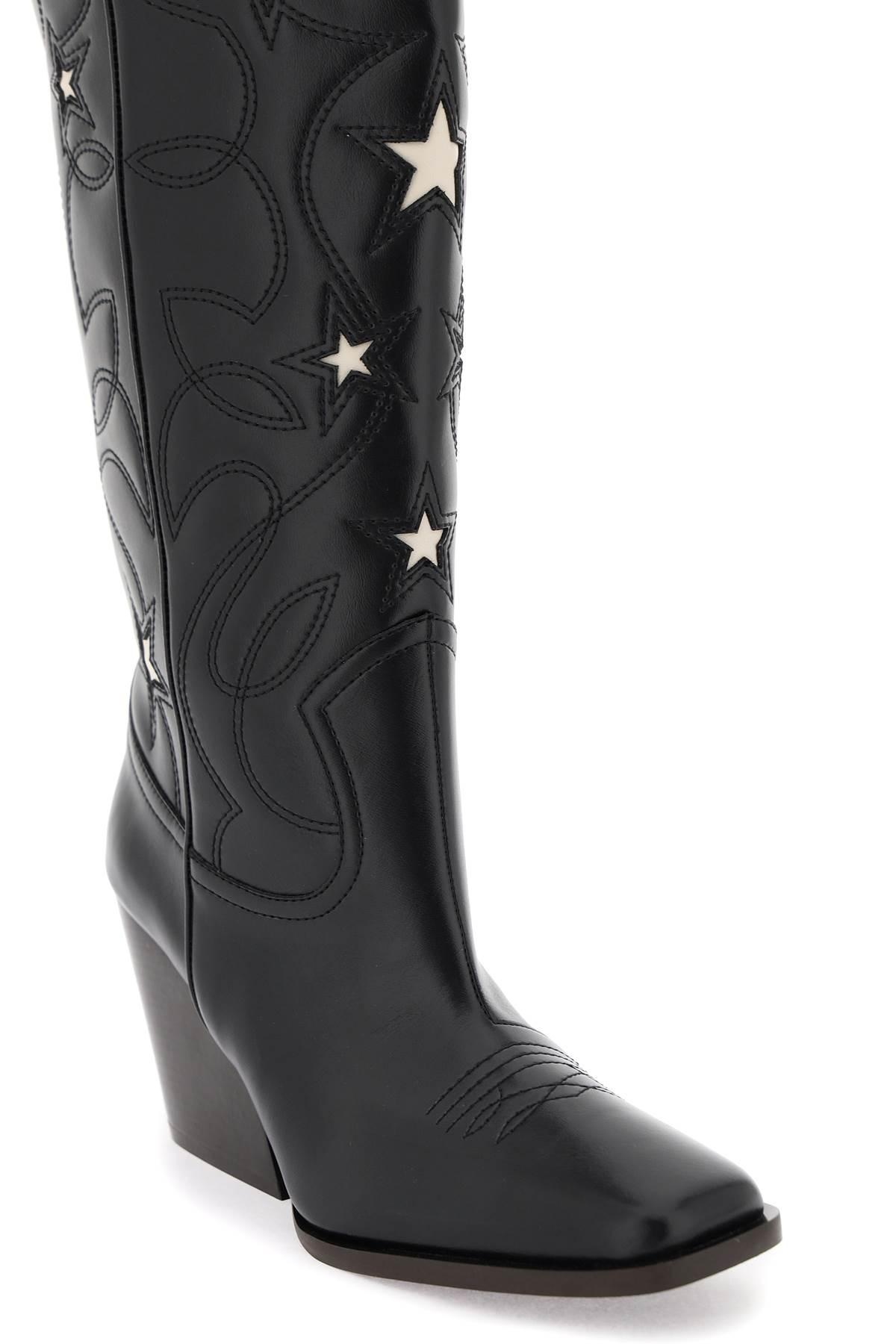 TEXAN BOOTS WITH STAR EMBROIDERY - 4