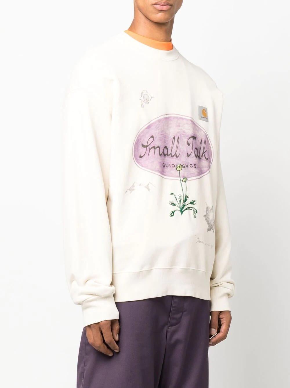 x Small Talk Studio printed Nelson sweatshirt - 3