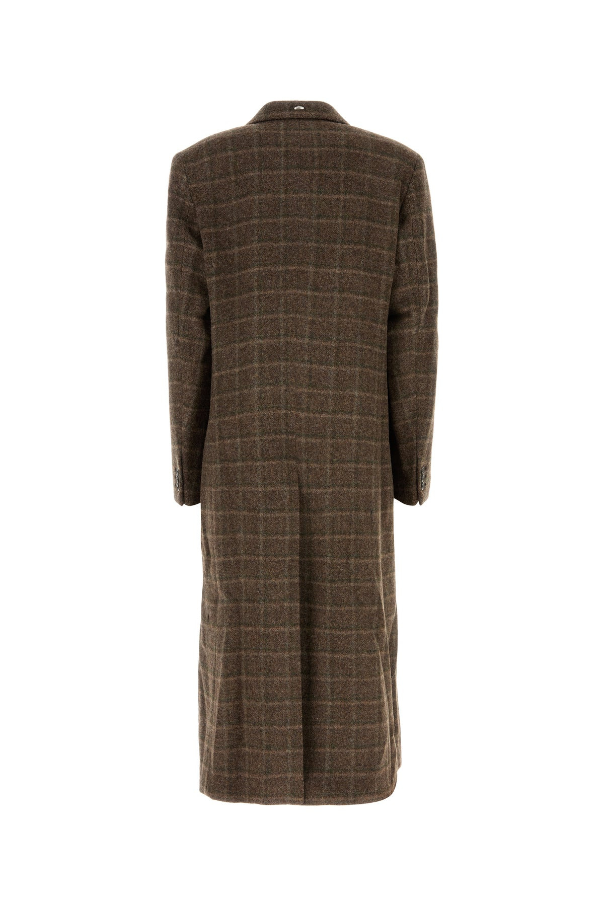 Embroidered wool Manta coat - 2
