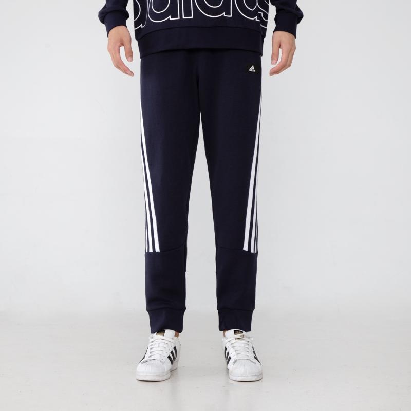 Men's adidas Fi 3s Pant Logo Printing Bundle Feet Sports Pants/Trousers/Joggers Navy Blue H46535 - 3