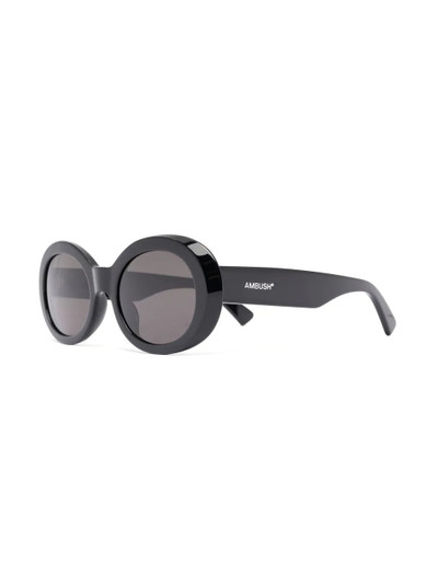 Ambush oval-frame sunglasses outlook