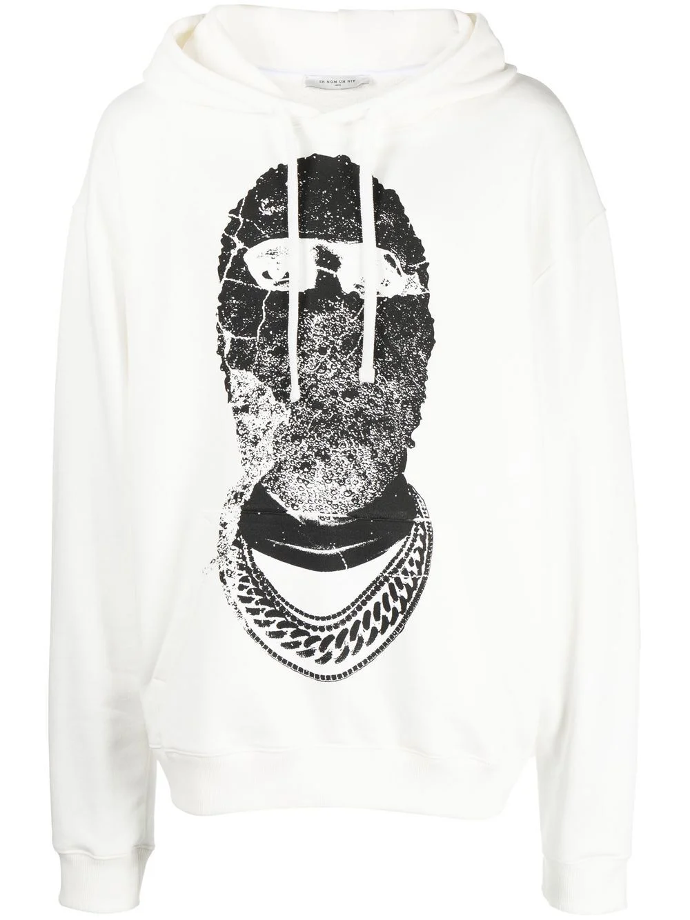 graphic-print drawstring hoodie - 1
