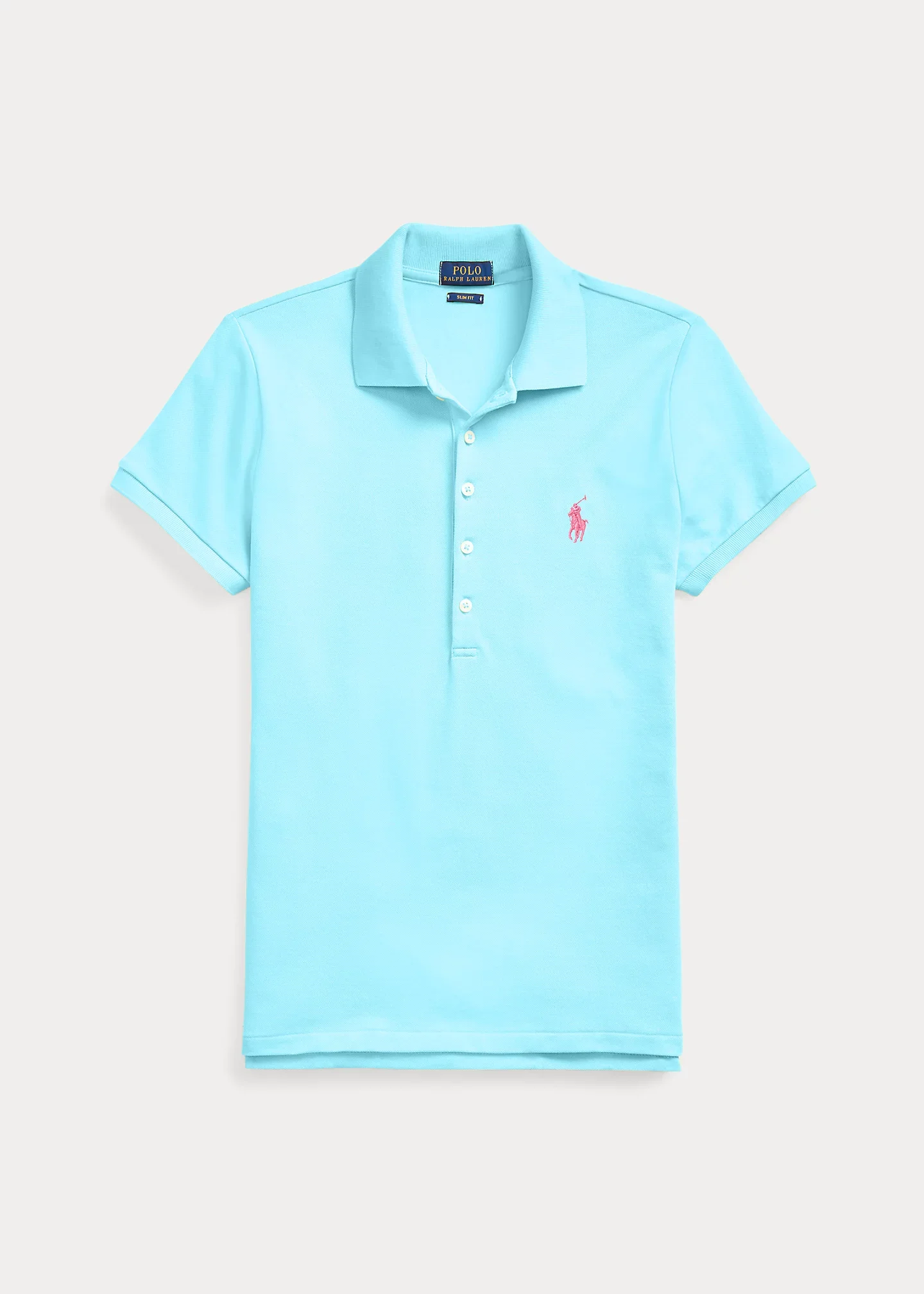 Slim Fit Stretch Polo Shirt - 1