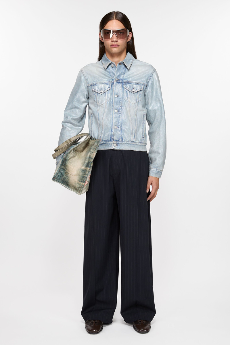 Acne Studios Pinstripe trousers - Navy outlook